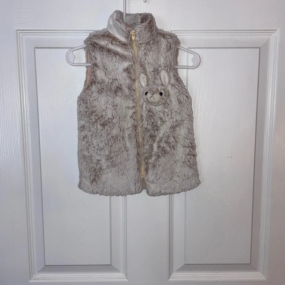 Creations Dani Bunny Plush Vest 6-12 Months